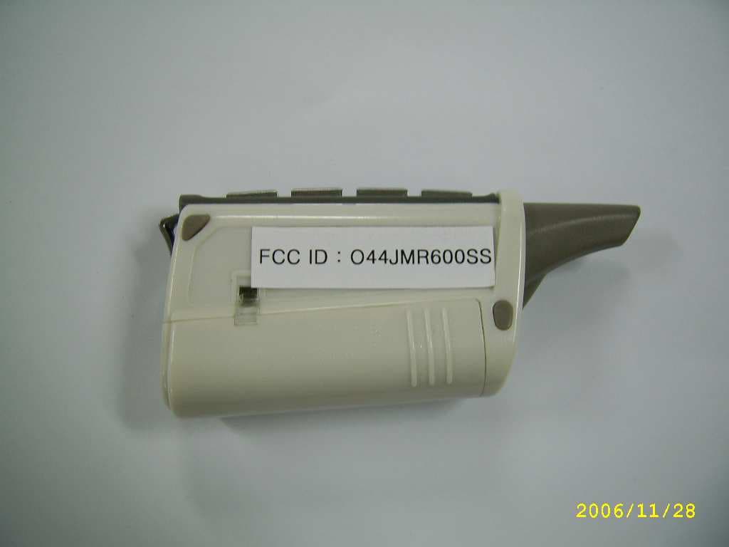 Car Alarm - FCC ID O44JMR600SS - Youngshin Electronics Co., LTD. (2)