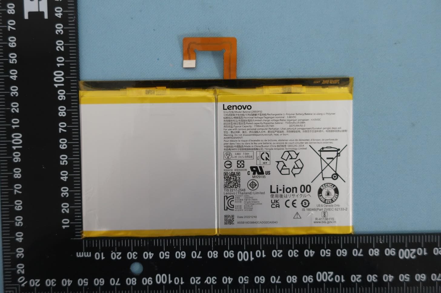 Portable Tablet Computer - FCC ID O57TB360ZJ - Lenovo (Shanghai) Electronics Technology Co., Ltd