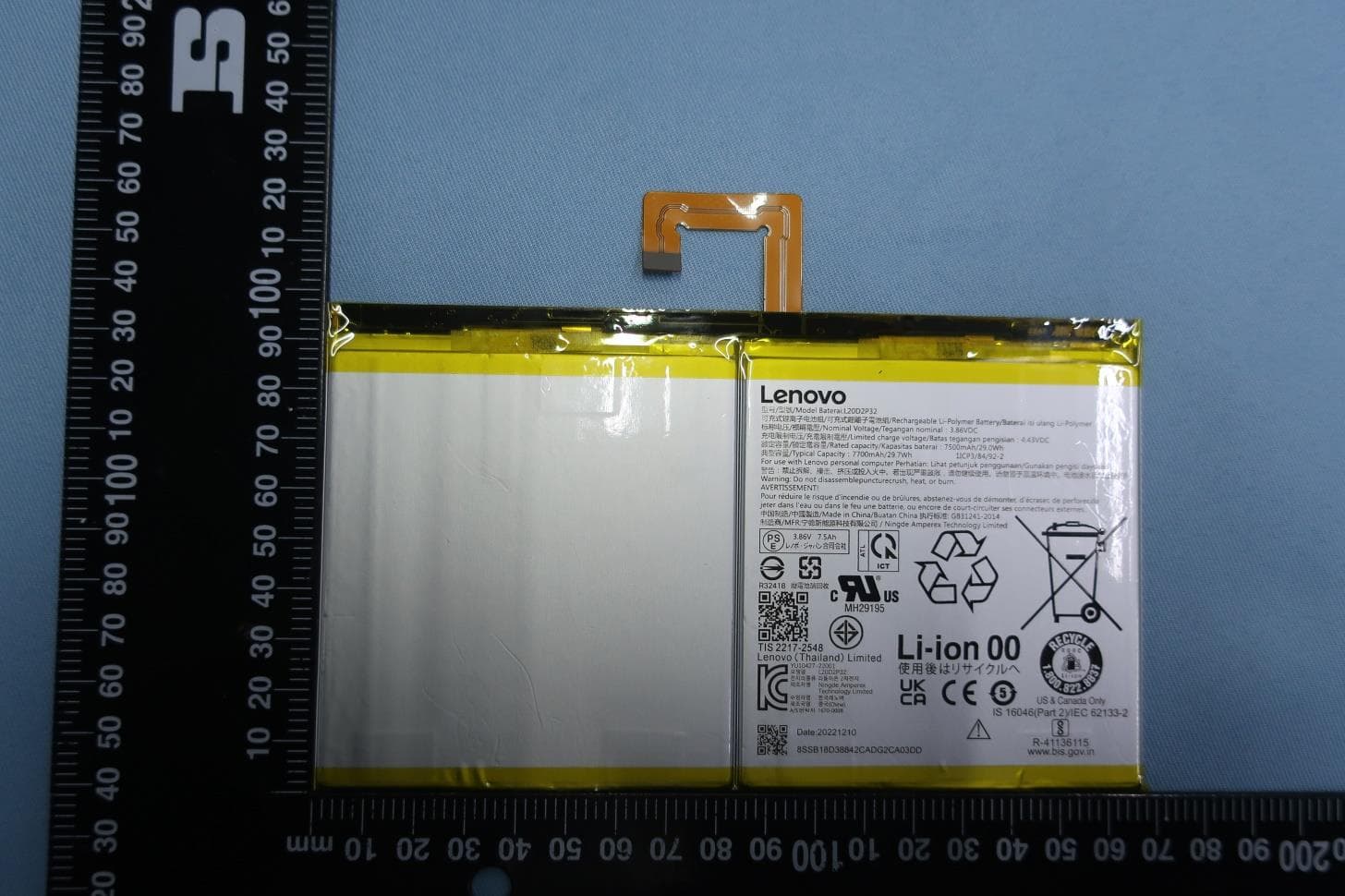 Portable Tablet Computer - FCC ID O57TB360ZU - Lenovo (Shanghai) Electronics Technology Co., Ltd