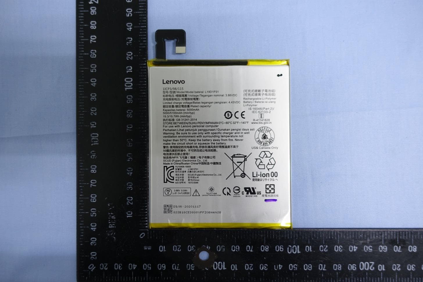 Portable Tablet Computer - FCC ID O57TB8506FS - Lenovo (Shanghai) Electronics Technology Co., Ltd