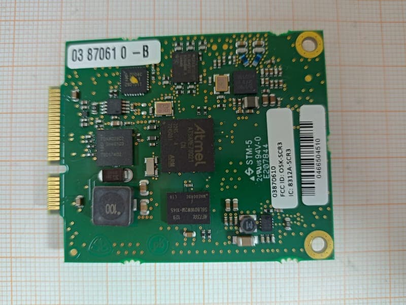 RFID interface module - FCC ID O5K-SCR3 - Scheidt & Bachmann GmbH