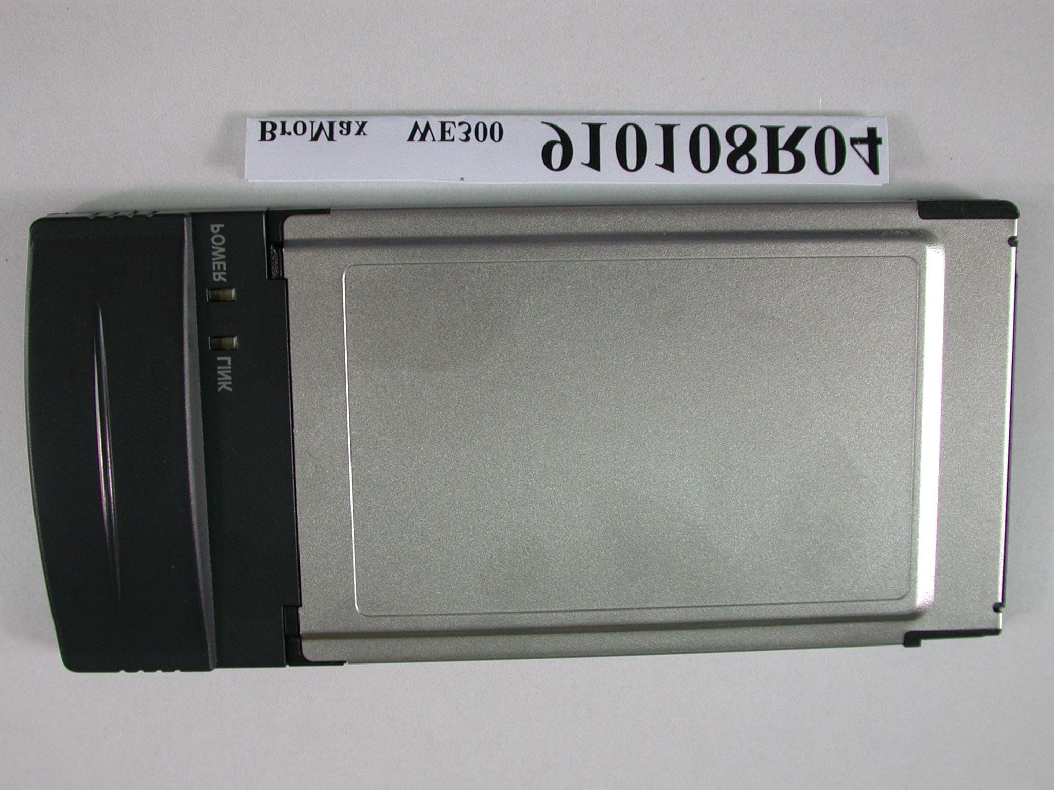 PCMCIA LAN Card - FCC ID O6M-WE300 - BroMax Communications Inc