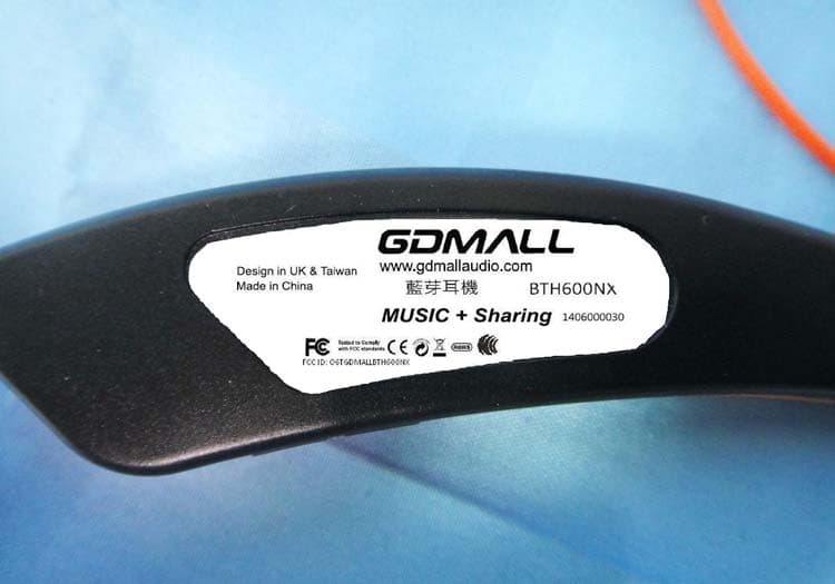 Bluetooth Headset - FCC ID O6TGDMALLBTH600NX - GLOBAL DIGITECH CO LTD (4)