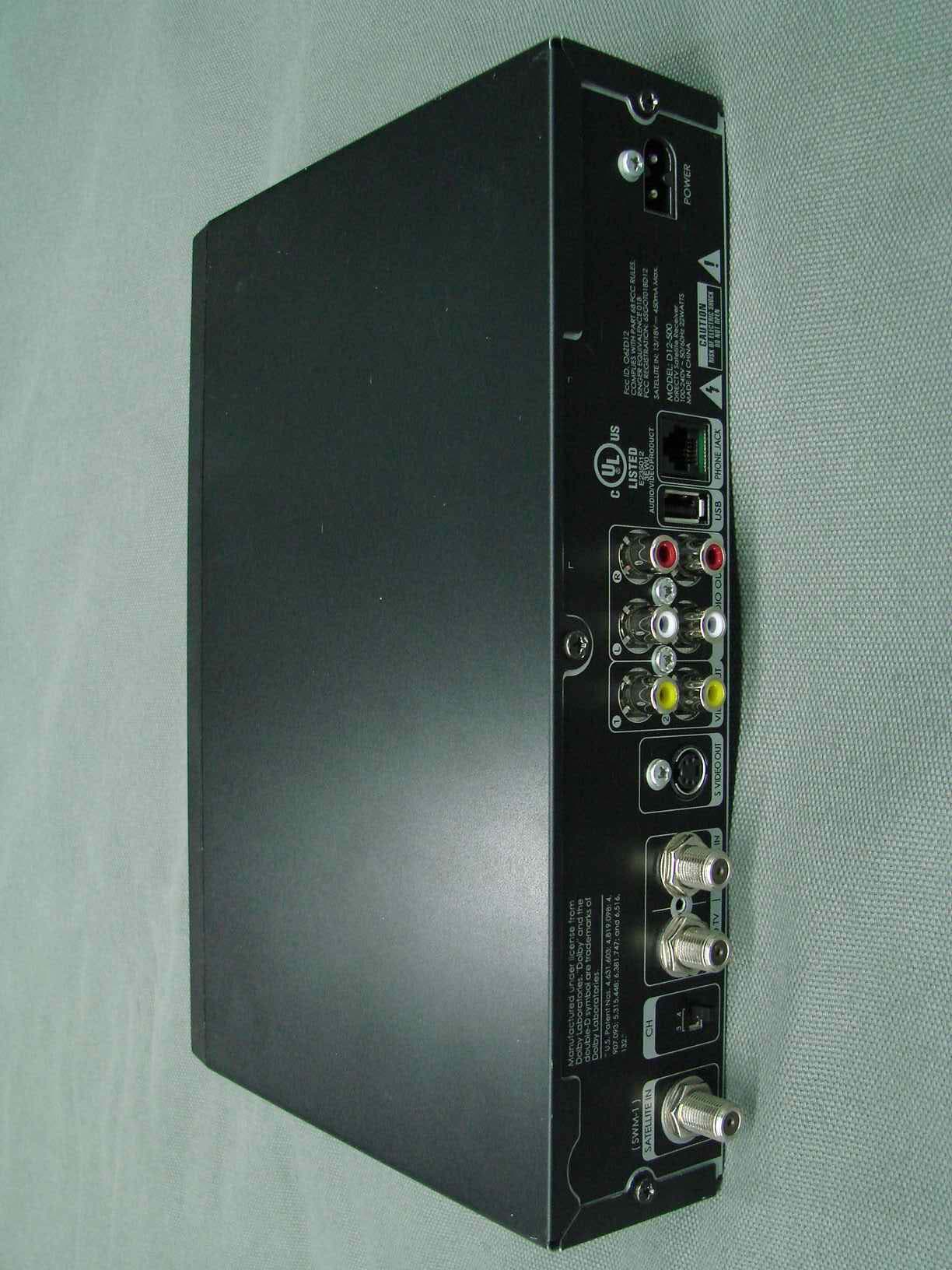 DIREC TV Satellite Receiver - FCC ID O6ZD12 - Humax Co., Ltd.