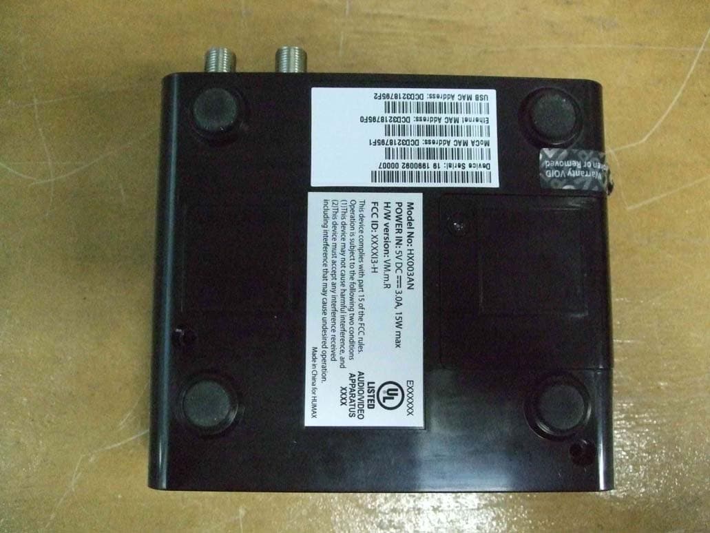 HD Digital Receiver - FCC ID O6ZXI3-H - Humax Co., Ltd.
