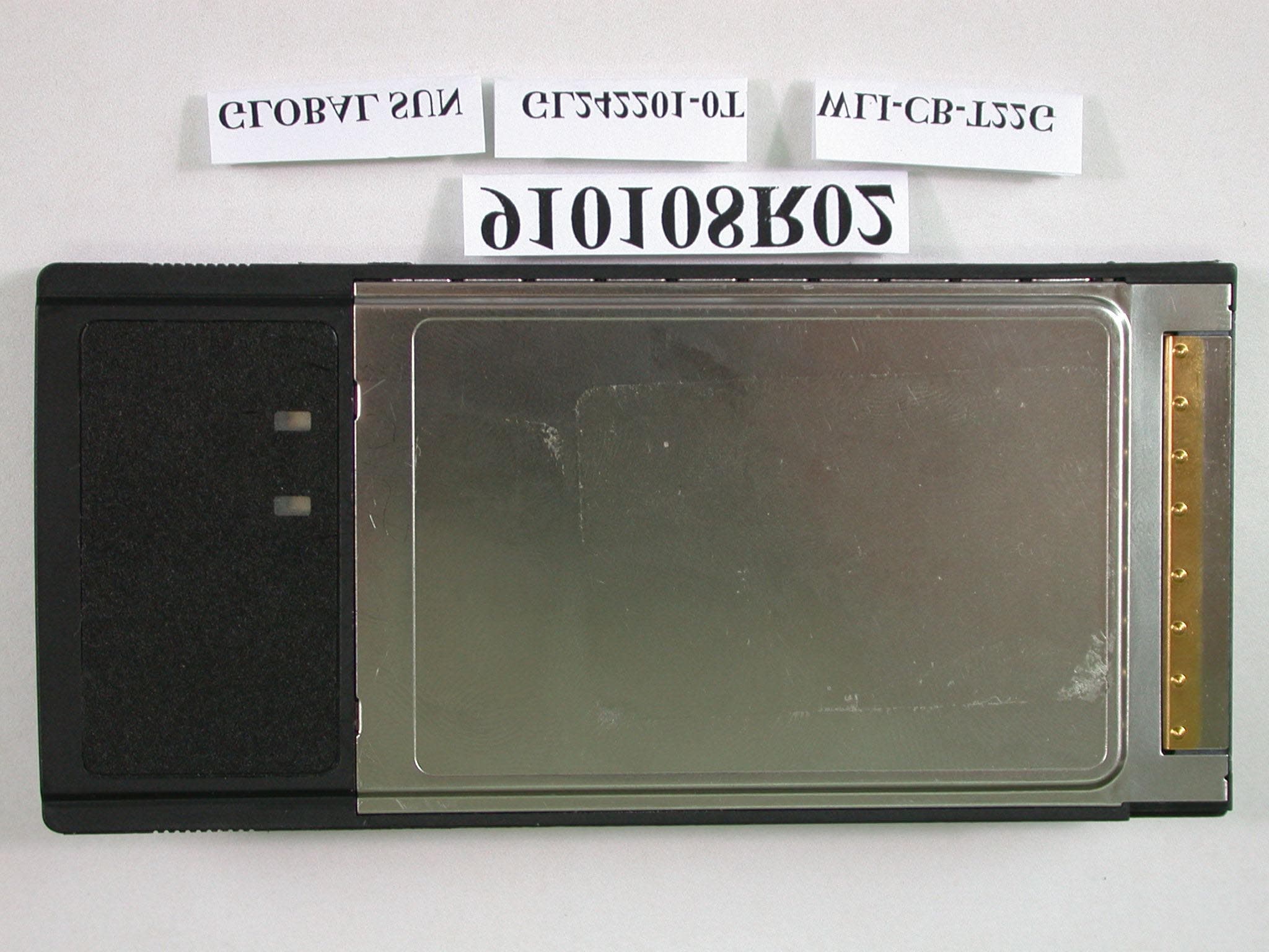 PCMCIA Wireless LAN Card - FCC ID O7J-GL242201 - Global Sun Technology Inc