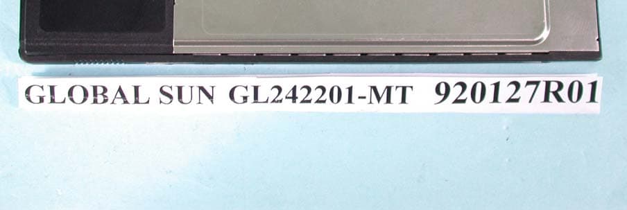 Wireless 22Mbps PC Card - FCC ID O7J-GL242201-MT0 - Global Sun Technology Inc (3)