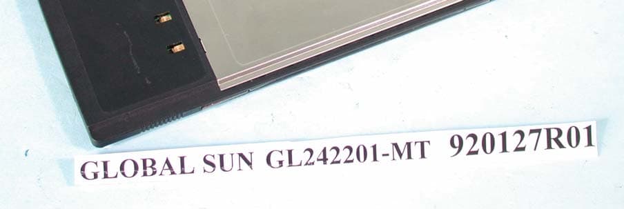 Wireless 22Mbps PC Card - FCC ID O7J-GL242201-MT0 - Global Sun Technology Inc (4)
