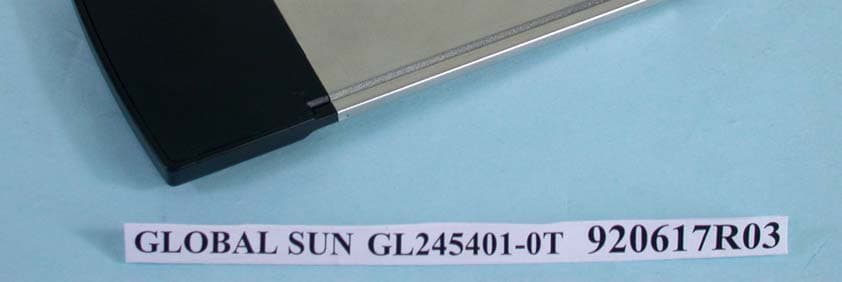 2.4 GHz 54 Mbps WirelessPC Card - FCC ID O7J-GL245401-0T - Global Sun Technology Inc (2)