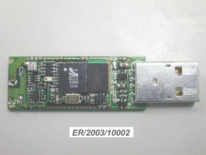 Bluetooth USB Dongle - FCC ID O7JGL2BDG91 - Global Sun Technology Inc