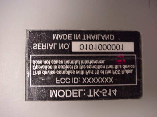 Desktop FRS Base Station - FCC ID O7KTK514 - Midland Radio Corporation