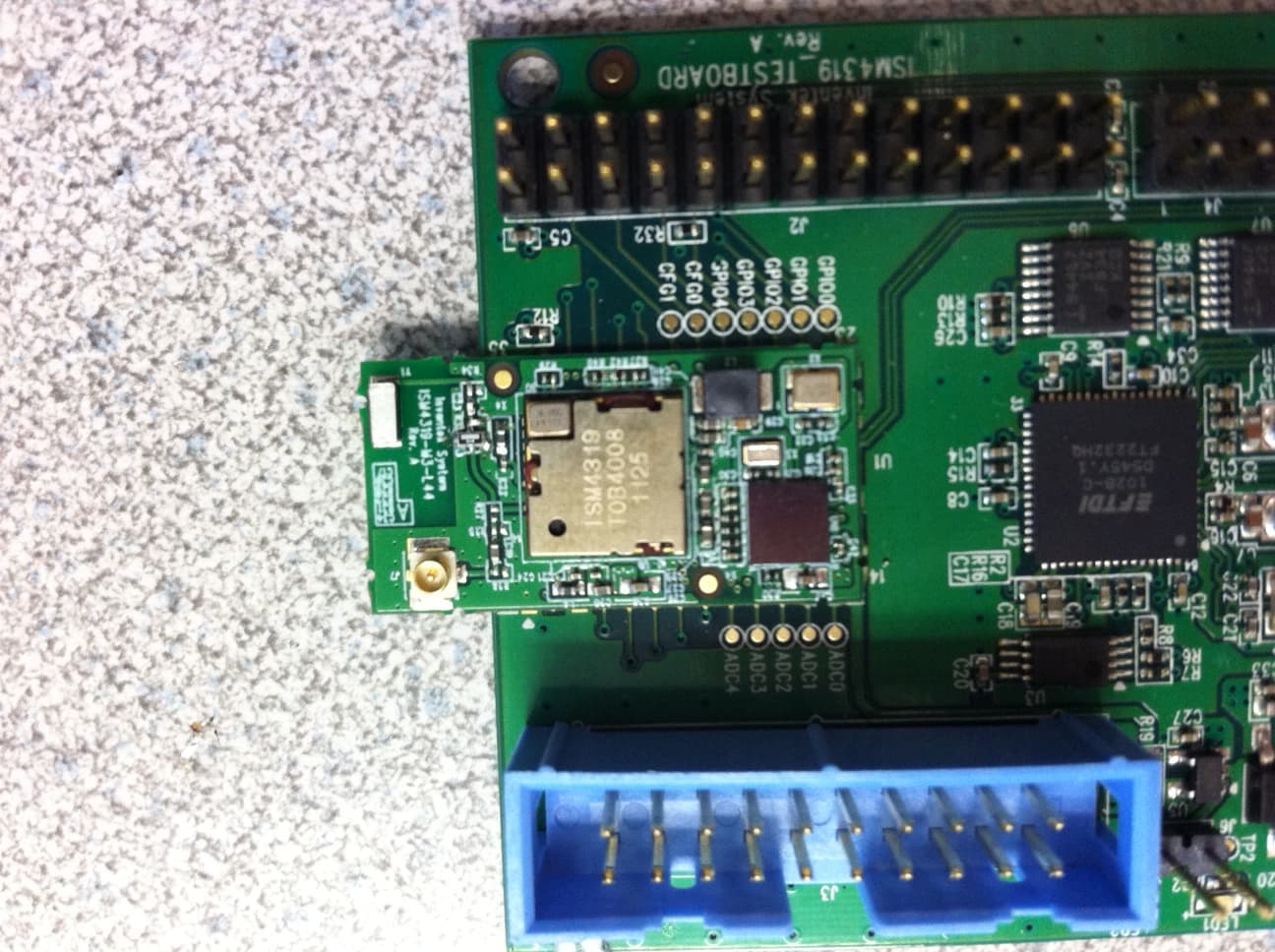 WIFI MODULE - FCC ID O7P-ISM4319F1 - Inventek Systems (2)