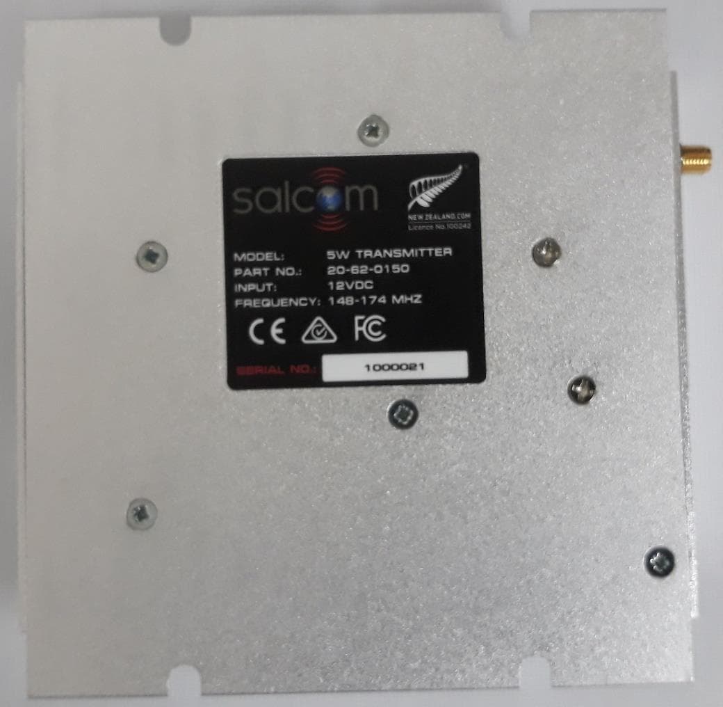 VHF Paging Transceiver - FCC ID O87-20620150 - Sea Air and Land Communications (3)