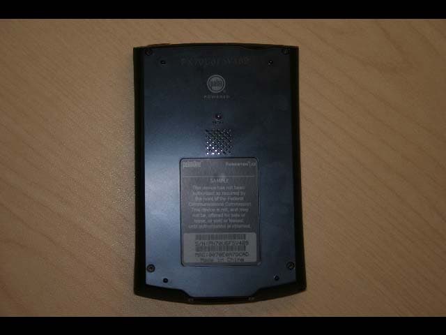 Wireless PDA - FCC ID O8FAOKI - Palm Inc (2)