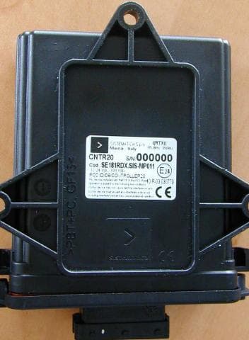 Remote controlled outputs actuator - FCC ID O8ICONTROLLER20 - SISTEMATICA S.p.A.