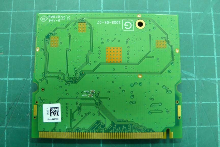Wireless mini PCI Card - FCC ID O9C-DNMA83 - Hewlett Packard Enterprise (4)