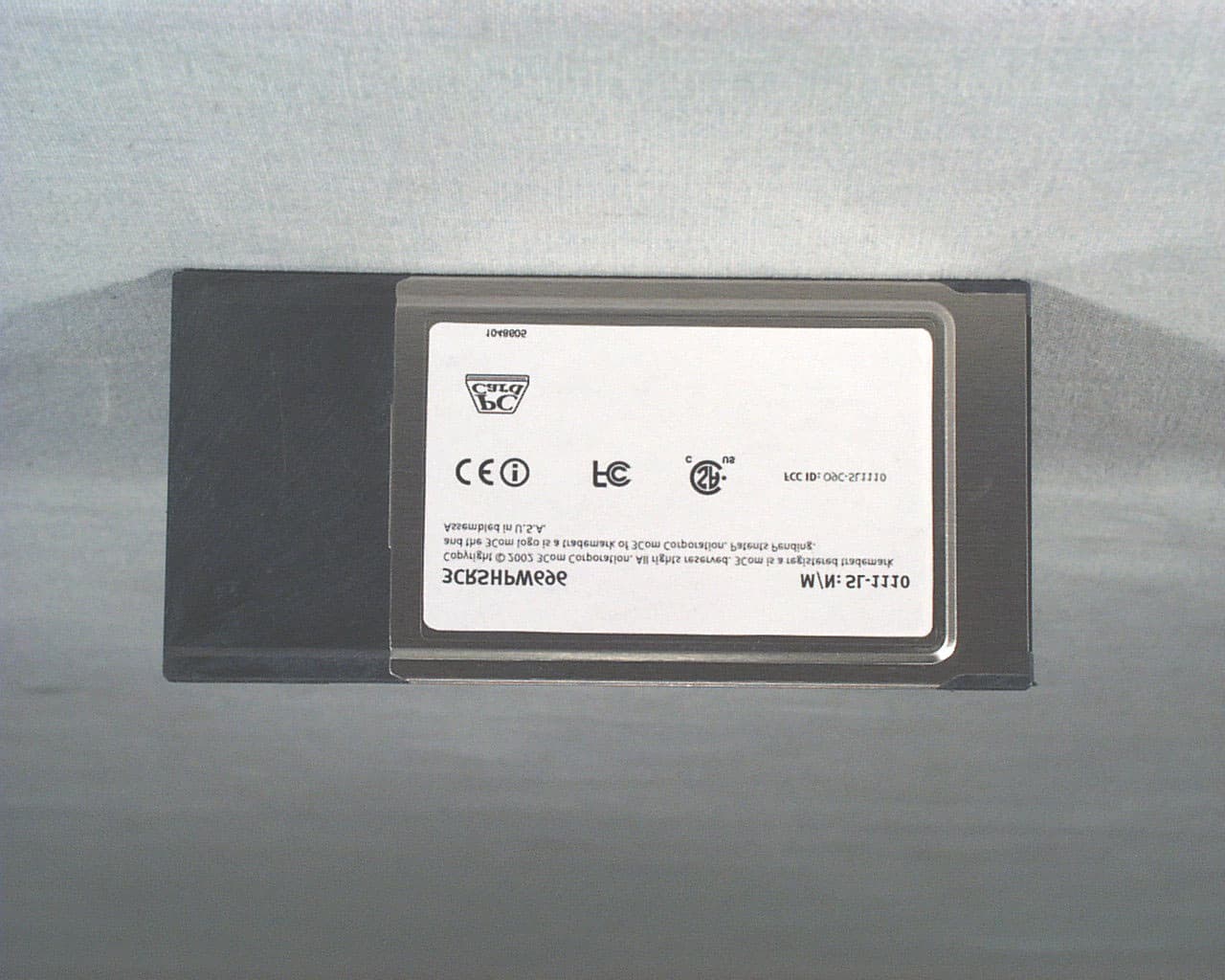 802.11(b) wireless lan PC card - FCC ID O9C-SL1110 - Hewlett Packard Enterprise (2)