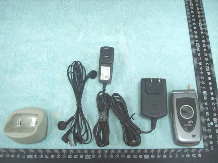 3Com 3108 Wireless Phone - FCC ID O9C-WL108 - Hewlett Packard Enterprise (3)