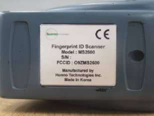 Fingerprint ID Scanner - FCC ID O9ZMS2600 - Hunno Technologies Inc. (4)