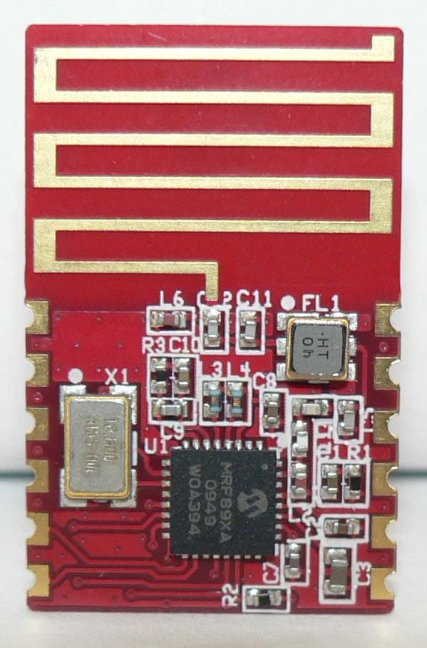 915MHz Ultra Low-Power Communications Device Transmitter - FCC ID OA3MRF89XAM9A - Microchip Technology Inc