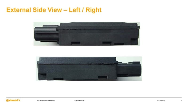 SRD for RTTT and other vehicle or fixed installation - FCC ID OAYARS6A - Automotive Distance Control Systems GmbH (2)