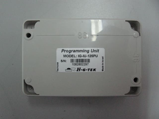 Programming Unit - FCC ID OB6-IGIU125PU - Hi-G-Tek Ltd