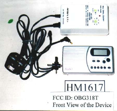 PLL DIGITAL RADIO RECEIVER - FCC ID OBG318T - Sunny-Tech Electronic Co Ltd