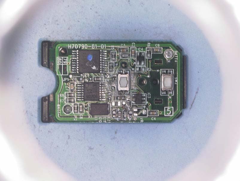 Switch Assy, Door Control - FCC ID OBIWRDCE0050TX - U-shin Ltd (2)