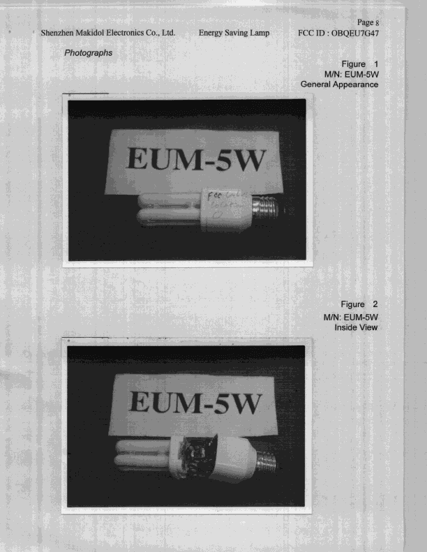 RF Light - FCC ID OBQEU7G47 - Shenzhen Makidol Electronics Co Ltd (1)