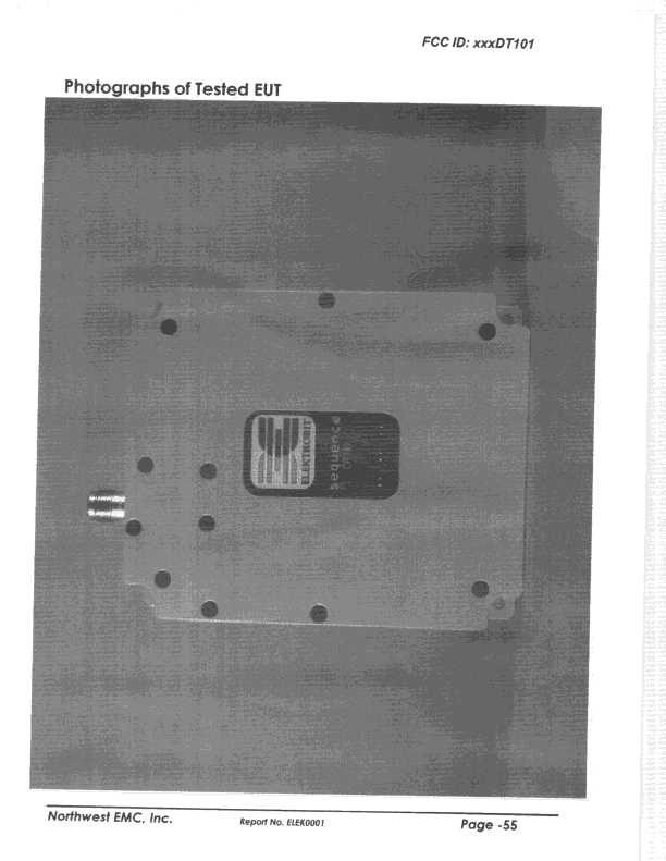 DSS - Part 15 Spread Spectrum Transmitter - FCC ID OBWDT101 - Bittium USA Inc (3)