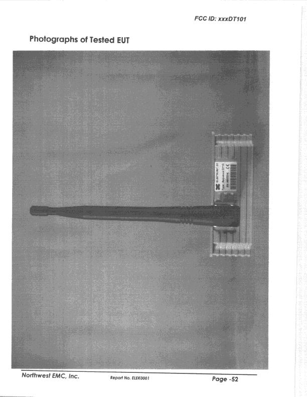 DSS - Part 15 Spread Spectrum Transmitter - FCC ID OBWDT101 - Bittium USA Inc (2)