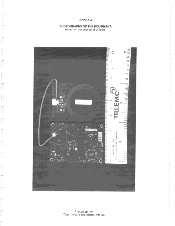 Identity Tag Transceiver - FCC ID OCTOEM-MSR2 - id Systems Ltd. (3)