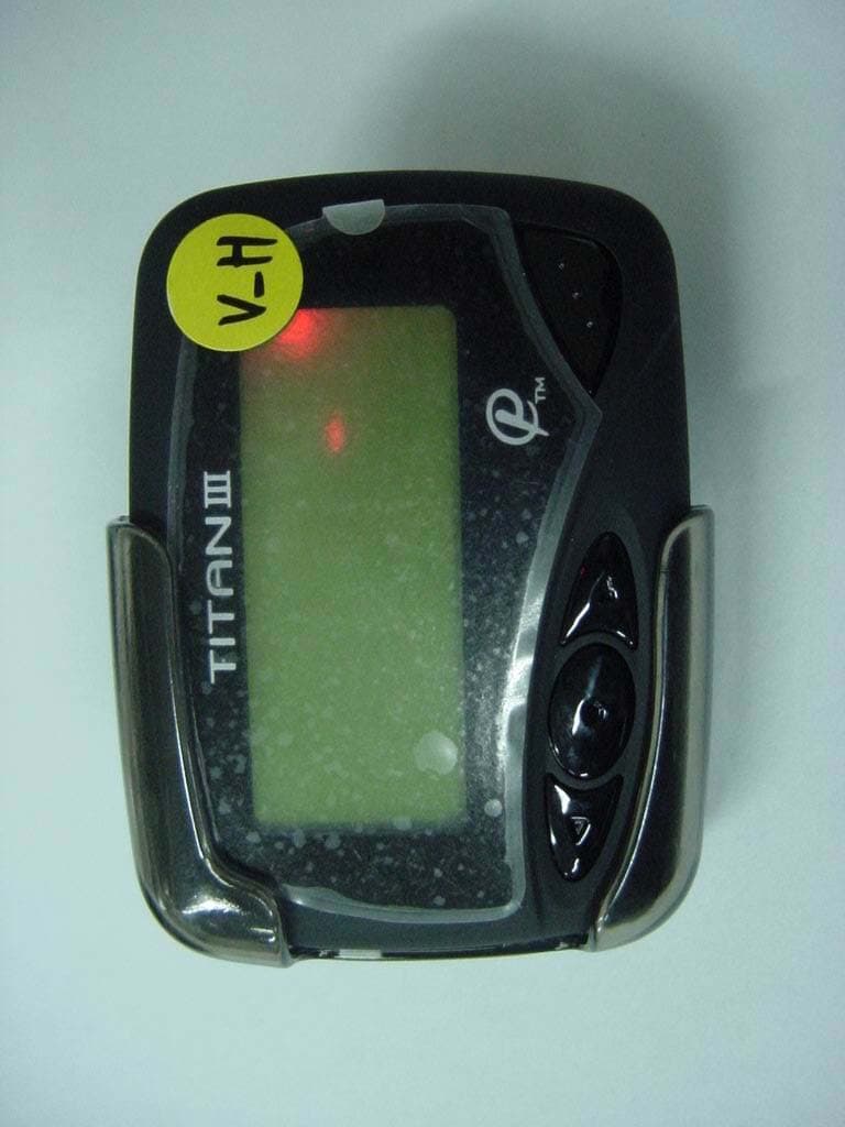 Alpha-Numberic Pager - FCC ID ODG150PAN - Hantel Co., Ltd.