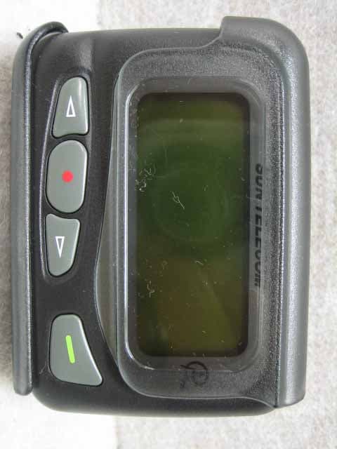 Alphanumeric 1WAY Pager - FCC ID ODGT4POCSAGPLLVHF - Hantel Co., Ltd.