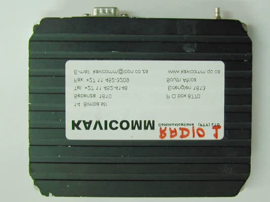 KLT radio for alarm purposes, vehicle location (an - FCC ID ODXKLT - KAVlcomm Communications (PTY) Ltd.