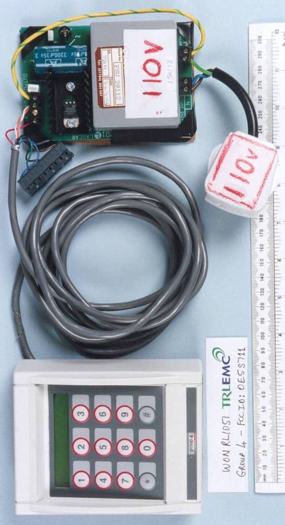 Model S710/711 Contactless Smart Card Reader - FCC ID OE5S711 - G4S Technology Limited