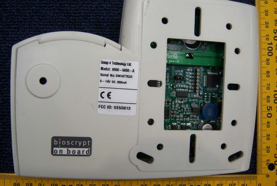 S813A Proximity Reader - FCC ID OE5S813A - G4S Technology Limited
