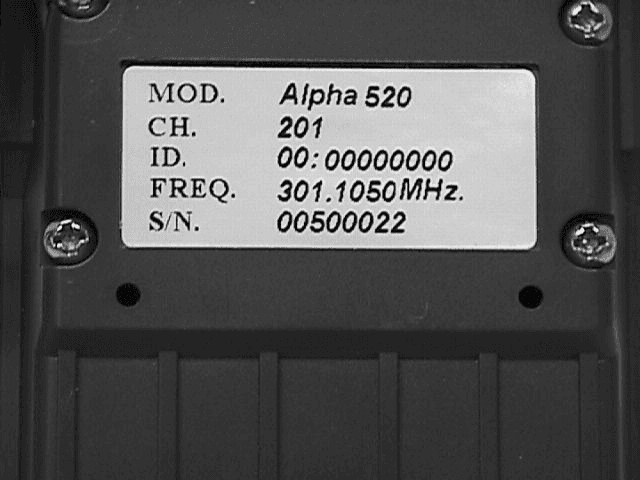 DSC - Part 15 Security/Remote Control Transmitter - FCC ID OFS500SERIES - Mitsuboshi Boeki Incorporated (4)