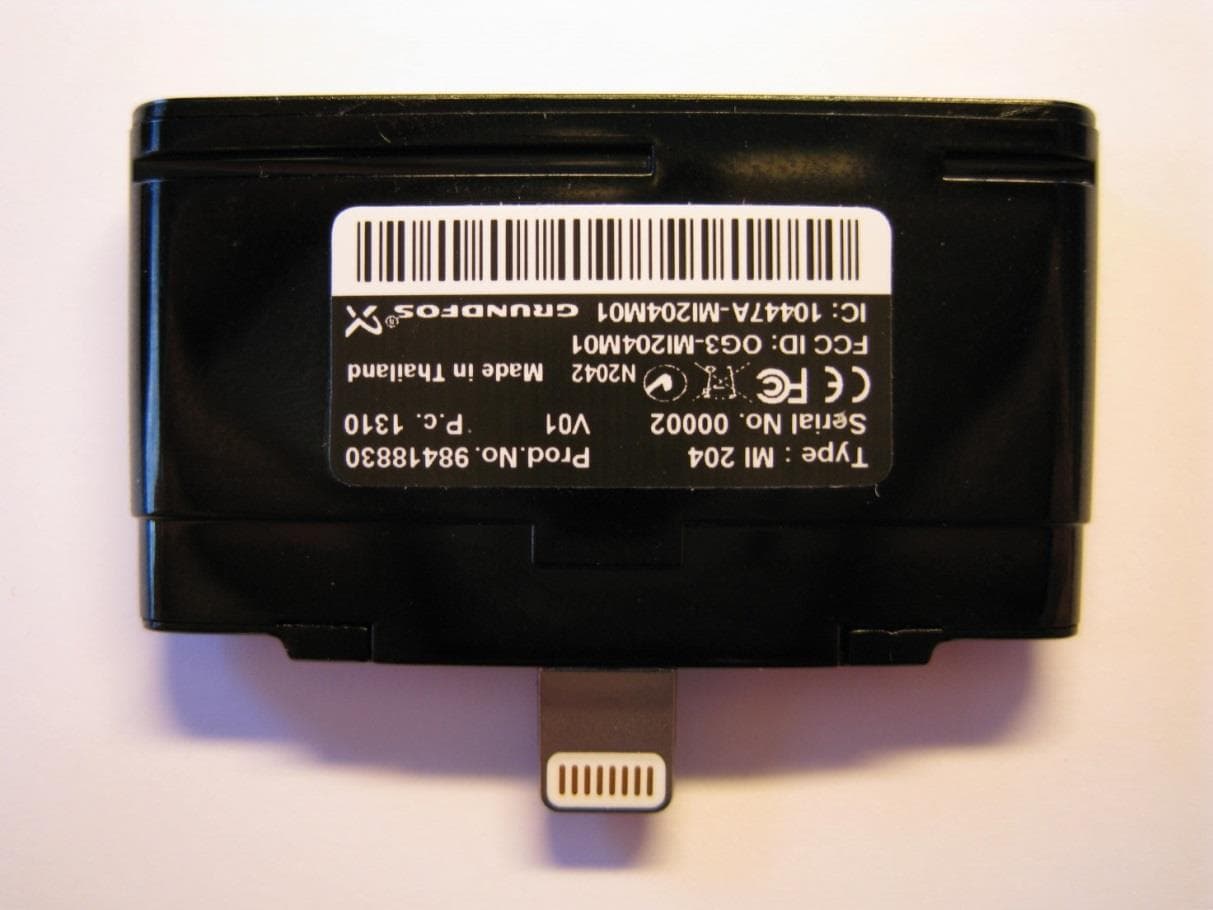 Remote control unit for GRUNDFOS GO - FCC ID OG3MI204M01 - Grundfos Holding A/S