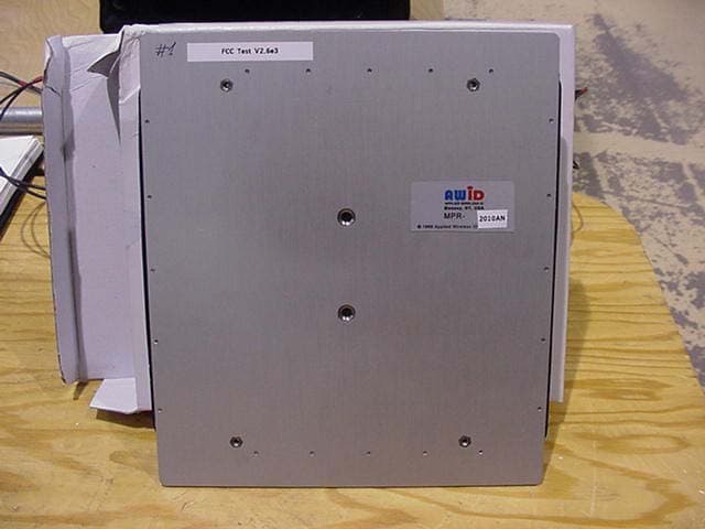 RFID FHSS Reader - FCC ID OGSMPR-2010AN - Applied Wireless Identifications Group Inc.