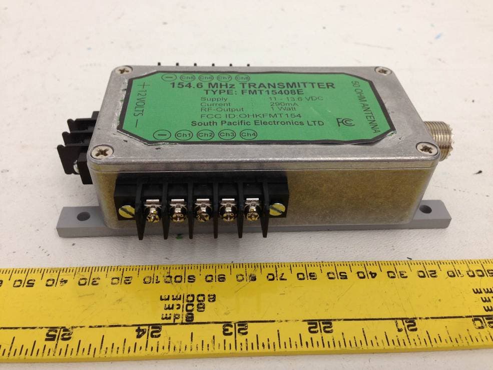 154.6 MHz Transmitter - FCC ID OHKFMT154 - South Pacific Electronics Ltd. (2)