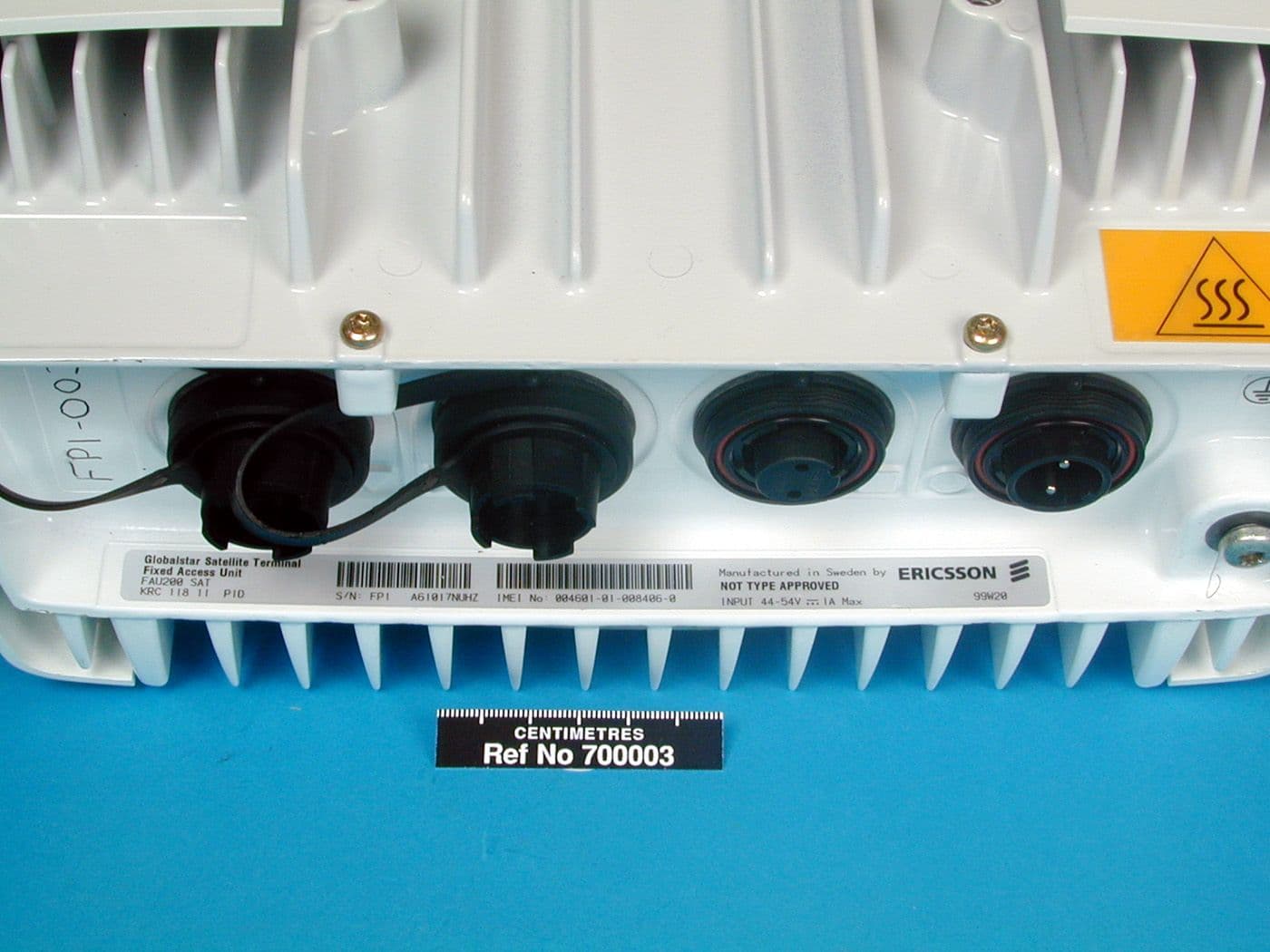 GLOBALSTAR FIXED ACCES UNIT - FCC ID OHLFAU200SAT - Ericsson Mobile Communications (UK) Ltd.