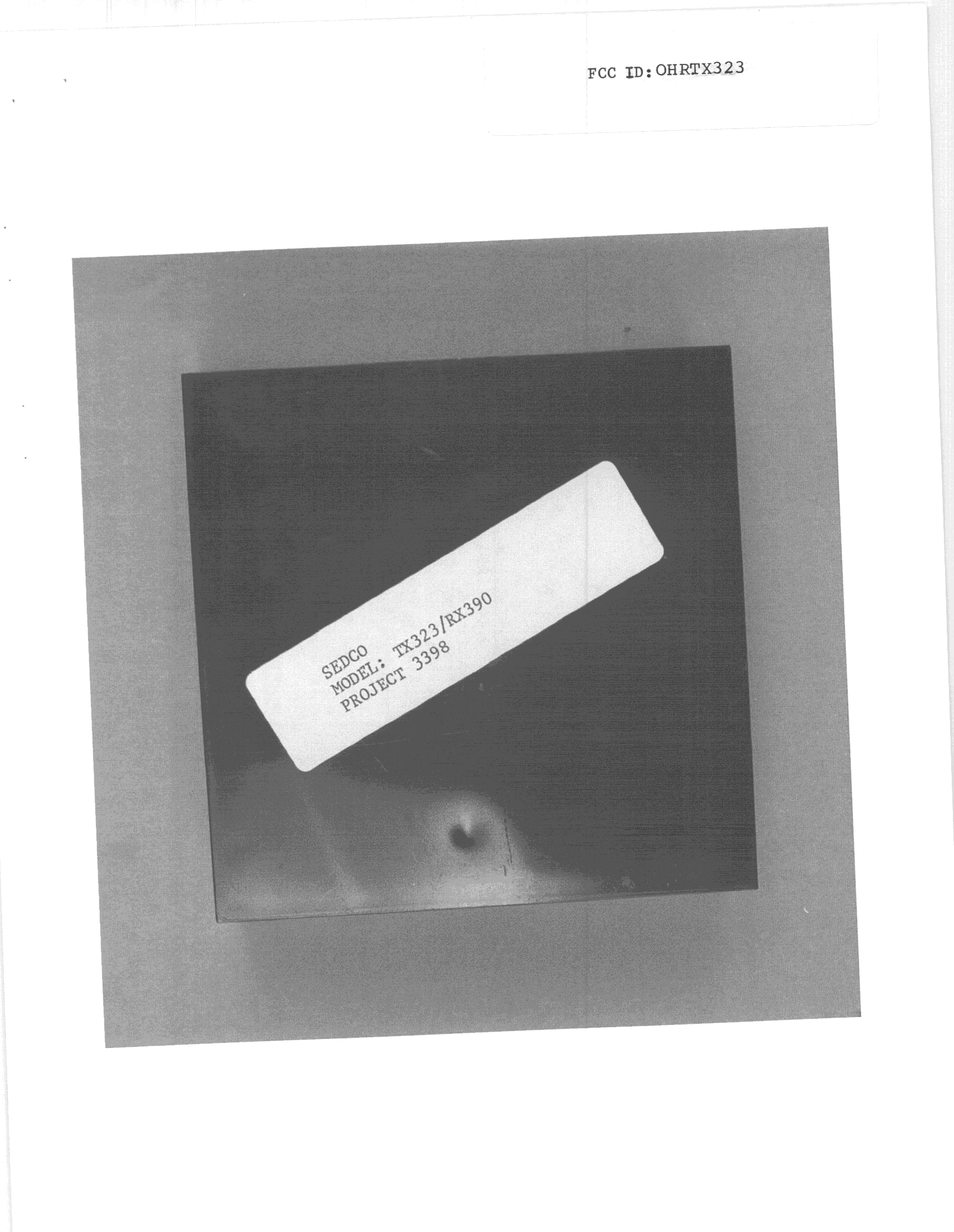 Door Opener - FCC ID OHRTX323 - MS Sedco, Inc. (2)