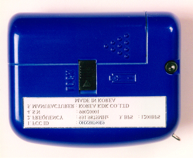 Pager Receiver - FCC ID OHXSH760E9 - Korea KDK Co. Ltd. (2)