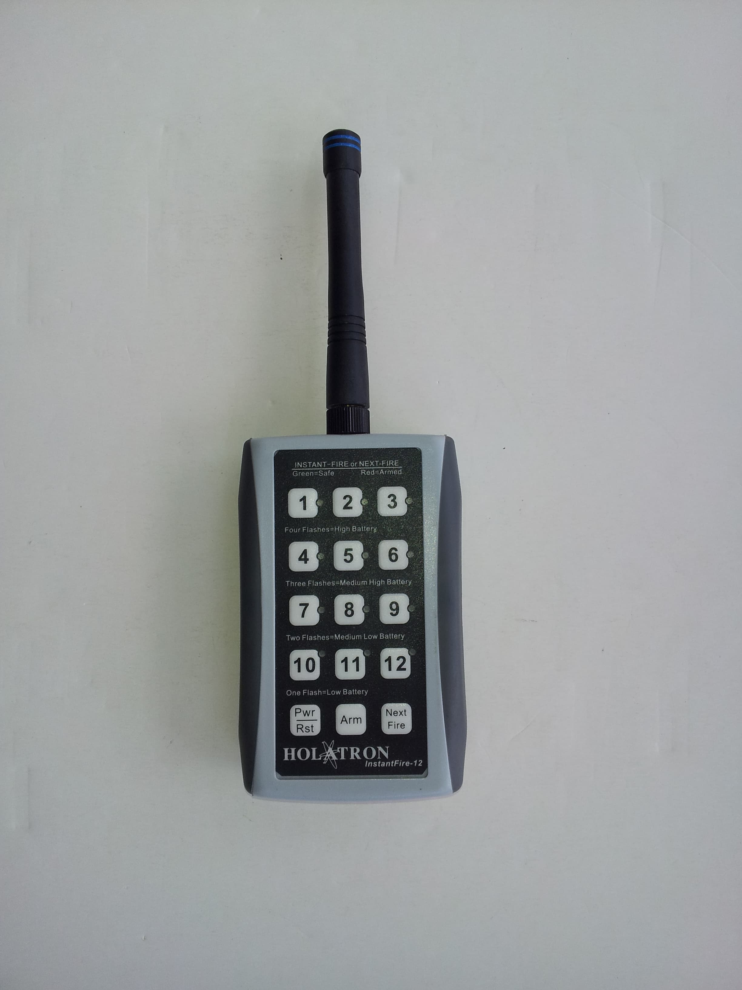High Speed 12 command transmitter - FCC ID OI4XMTR12C - Holatron Systems, LLC.