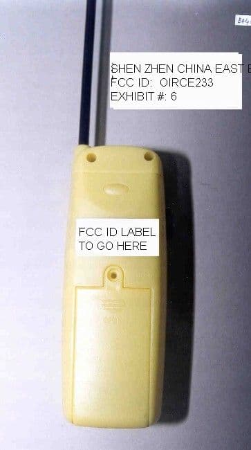 49 MHz WAKIE TALKIE - FCC ID OIRCE233 - Shen Zhen China East Electronics Co., Ltd.