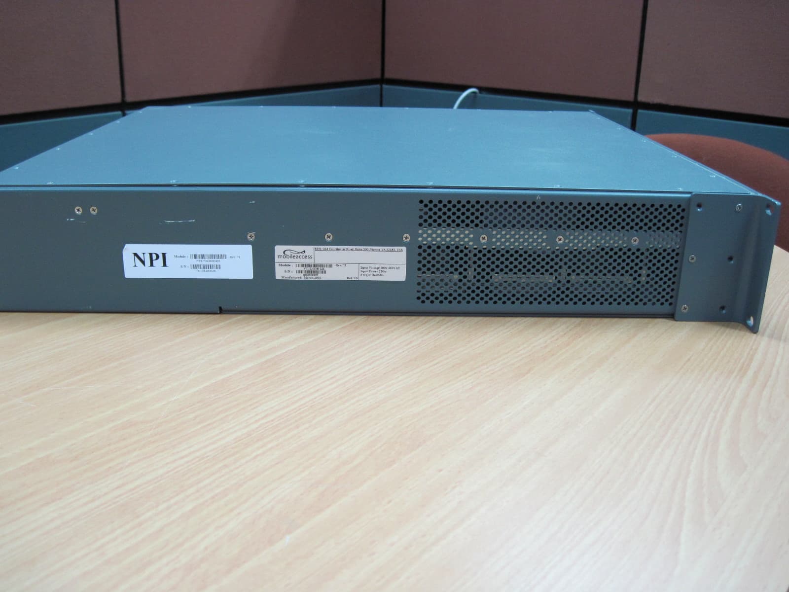 VE DISTRIBUTED ANTENNA SYSTEM - FCC ID OJFVELTE700 - Corning Optical Communication LLC (3)
