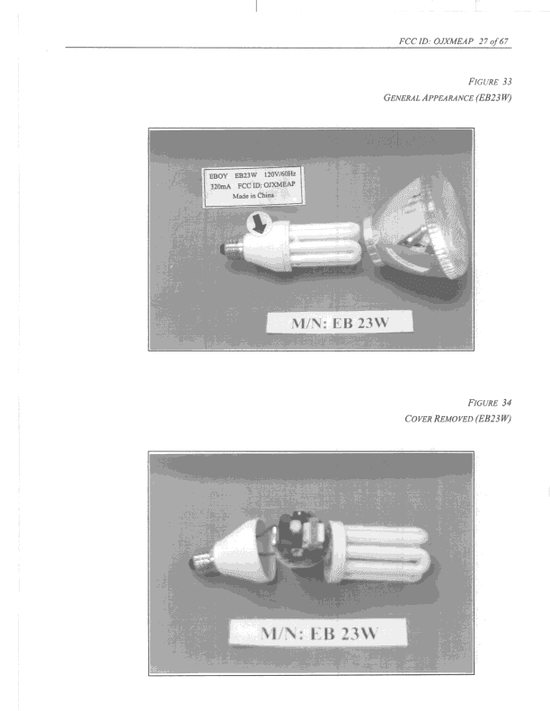 RF LIght - FCC ID OJXMEAP - Mechanical & Electric Appliance Plant of the 52nd Research Institute of M.E.I. (2)