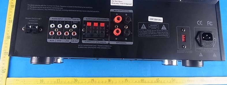 Bluetooth Receiver - FCC ID OKERX55URIBT - Foshan Sofei Electronics