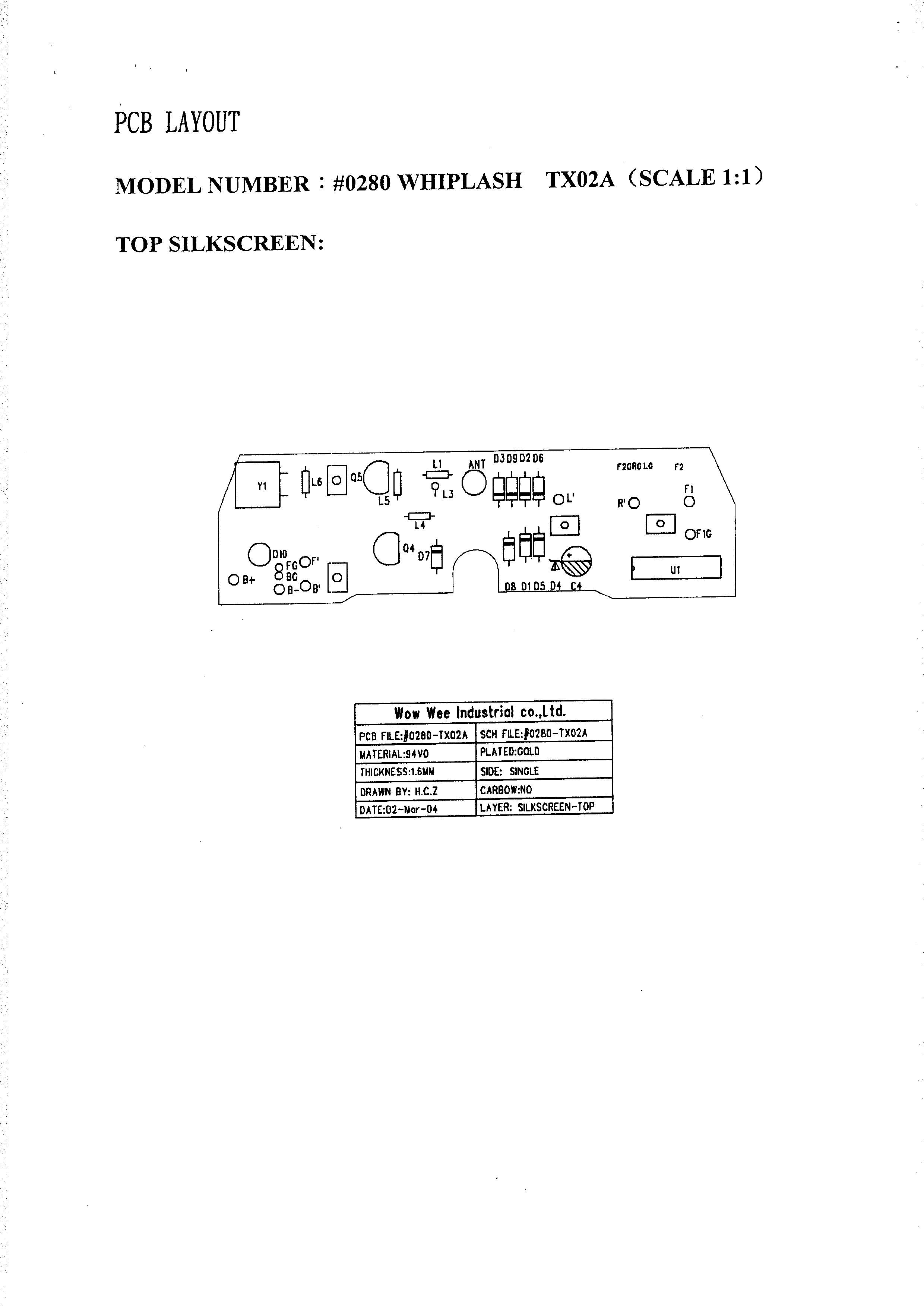 26.96-27.28 MHz WIRELESS R/CTX - FCC ID OKP0280 - WowWee Group Limited (4)